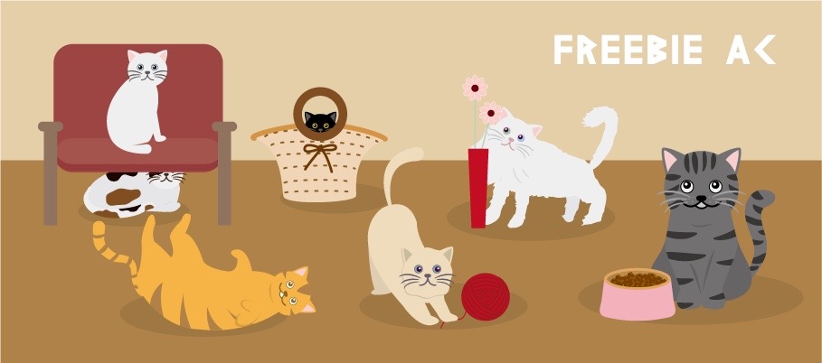 ภาพประกอบของแมว