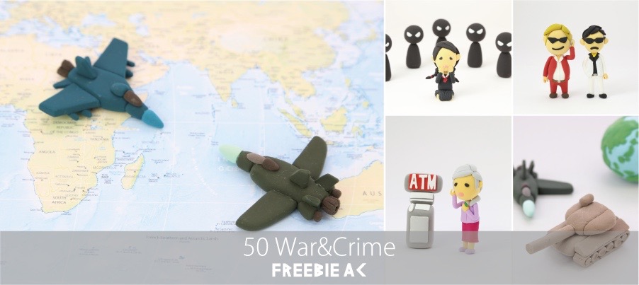 Hand-painted style natural and plant illustration