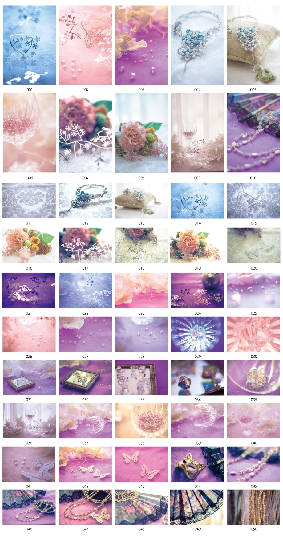 Hạt thủy tinh ảnh chất liệu