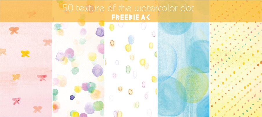 Watercolor dot vật liệu kết cấu vol.2