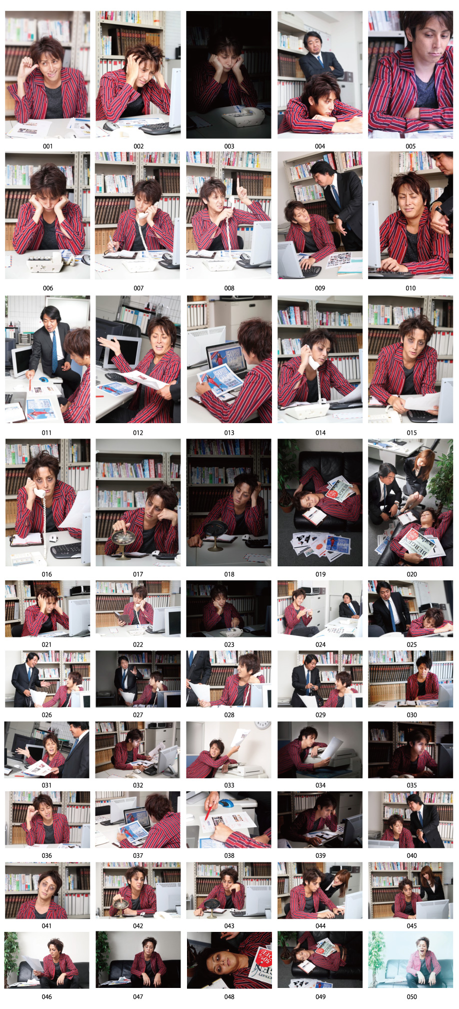 오버 리액션 사진 소재 디자이너 편