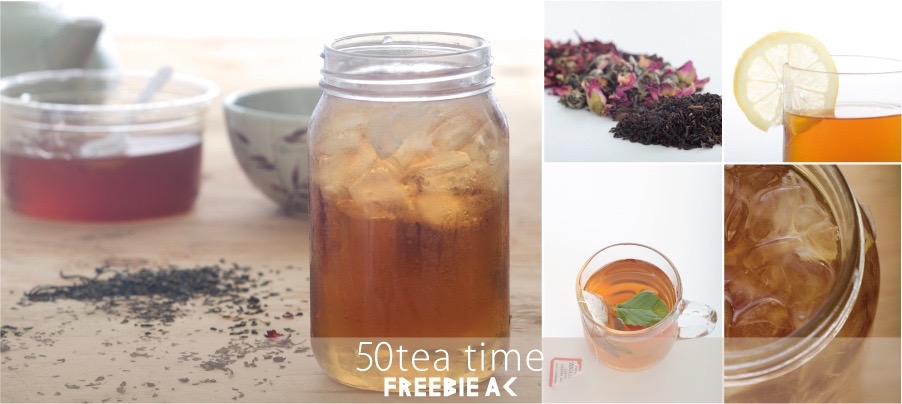 ティータイムの写真素材