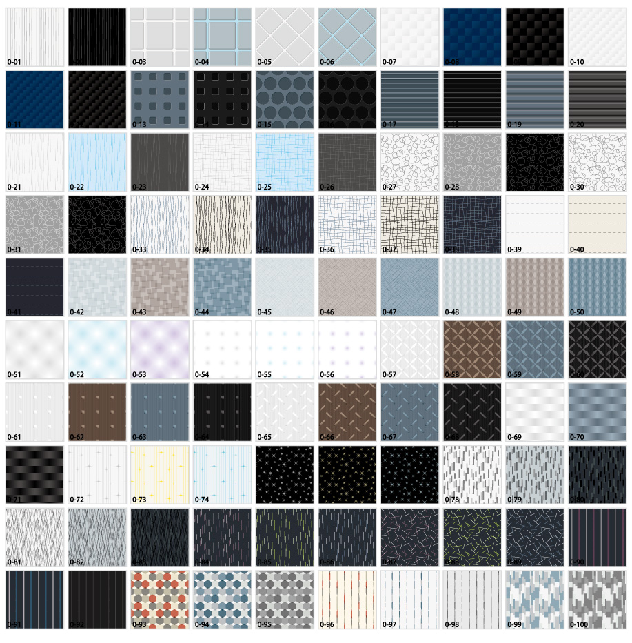 クールなパターン素材