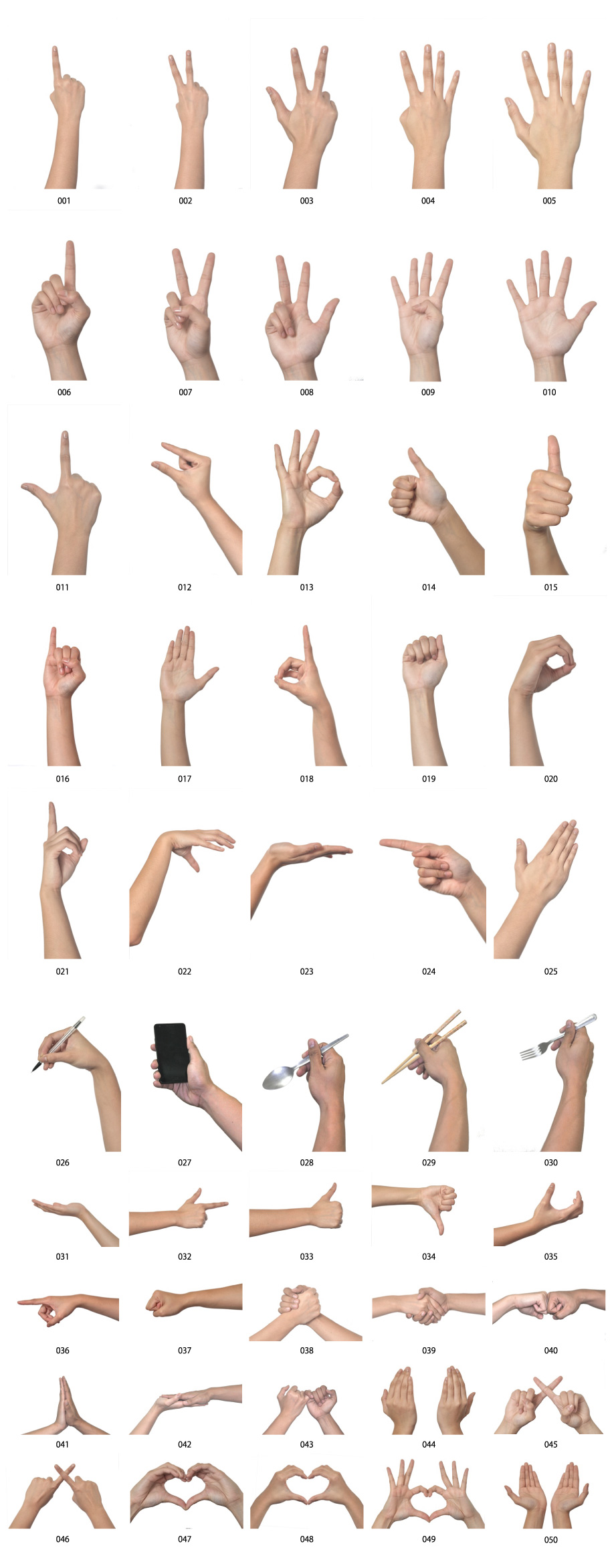 The hands of the representation Stock Photos _vol2