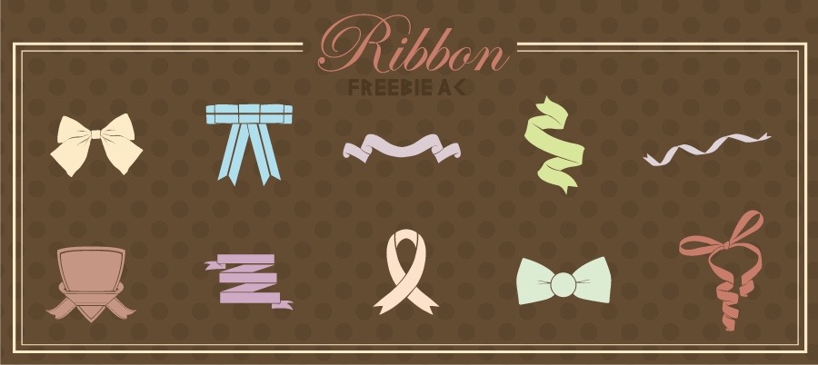 Ribbon silhouette 