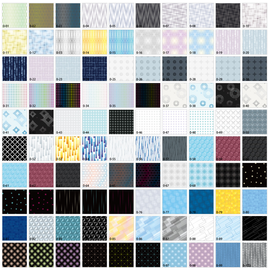 未来的イメージパターン素材