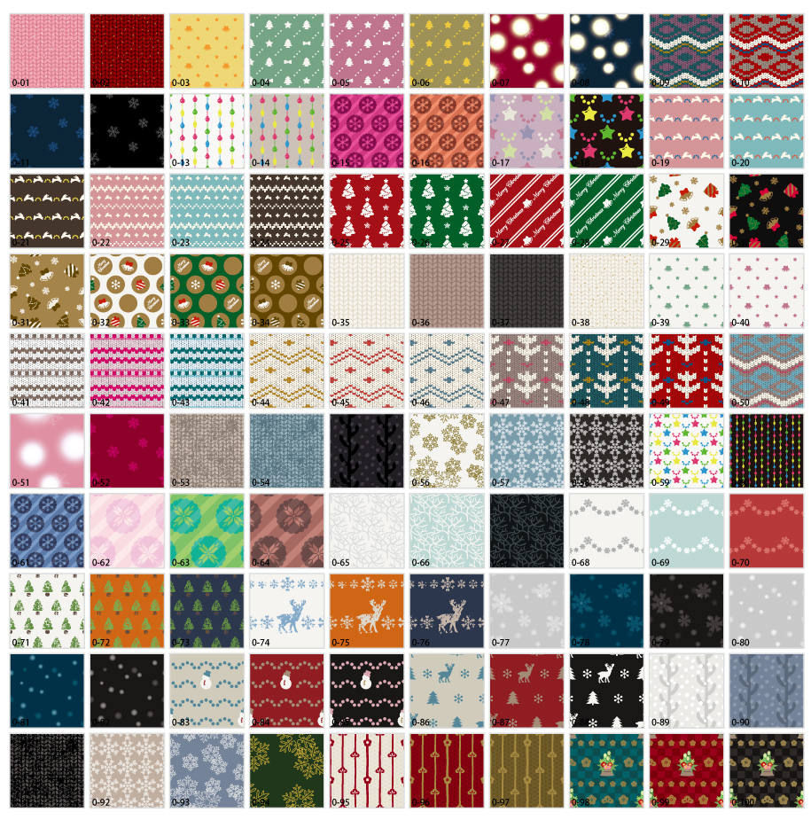 겨울 패턴 소재