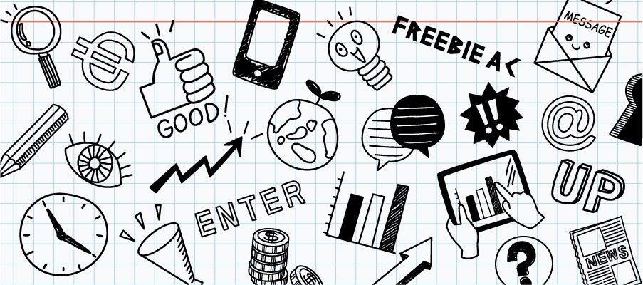 ความคิดทางธุรกิจที่ทำด้วยมือเป็นเงาวัสดุ