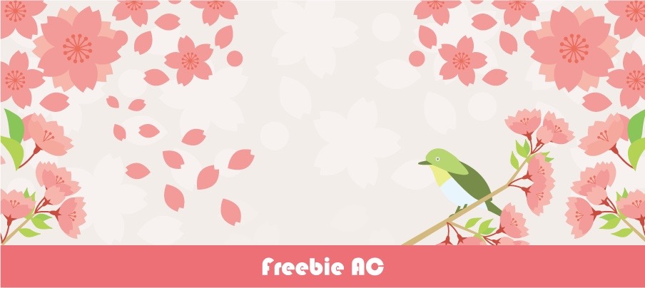 櫻花·Hanami插圖素材