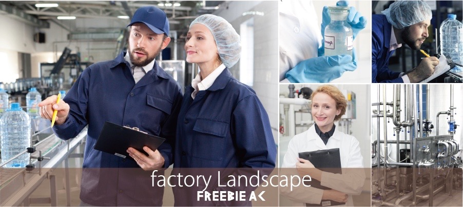 공장 풍경 사진 소재