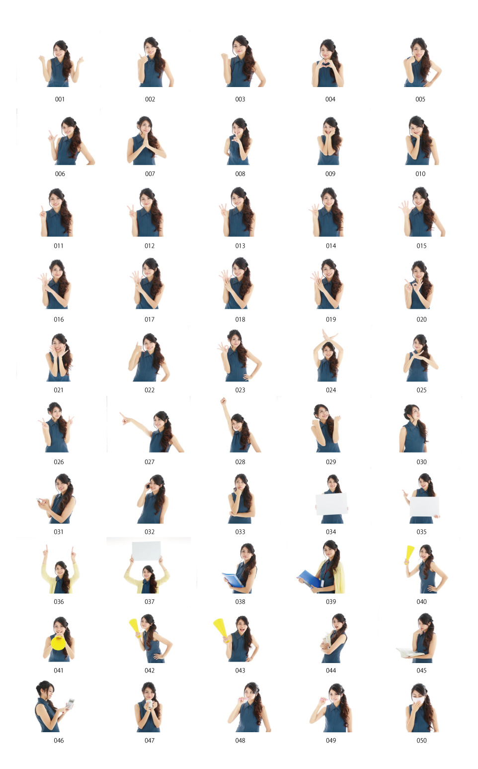 日本女人姿勢50照片素材vol.11