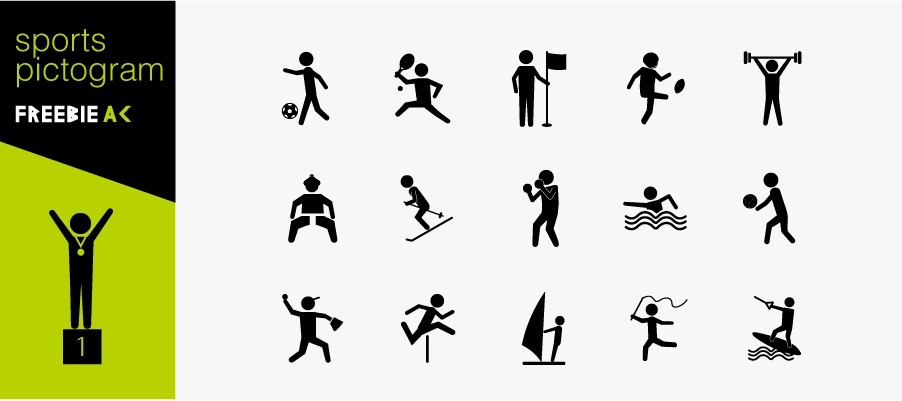 Sports pictogram