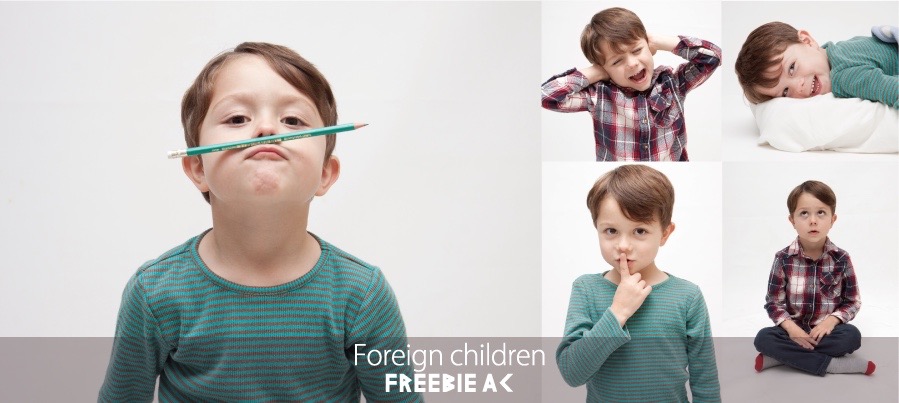 Foreign Children Stock Photos