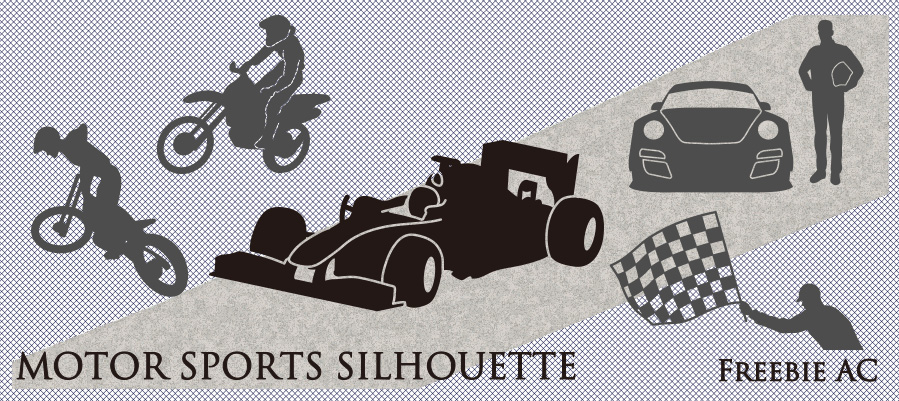Motor Sport silhouette