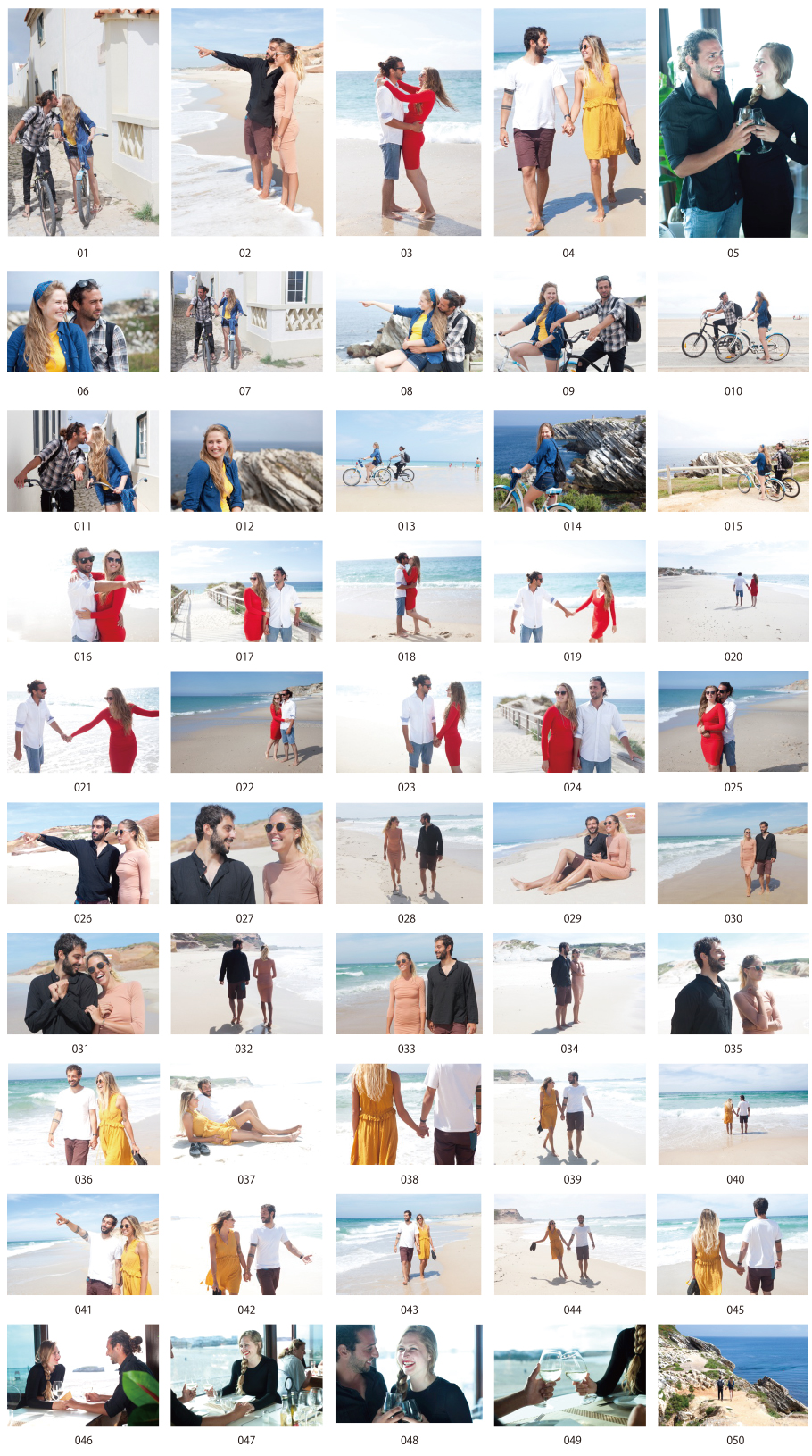 一對夫婦在度假區圖片素材第2卷