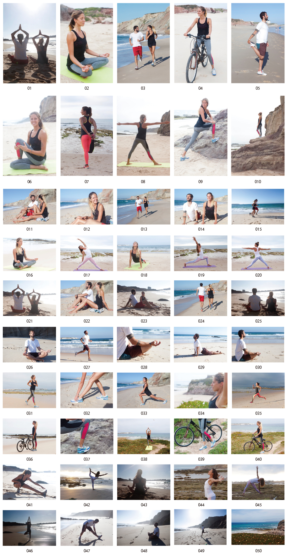 スポーツの写真素材　海岸編