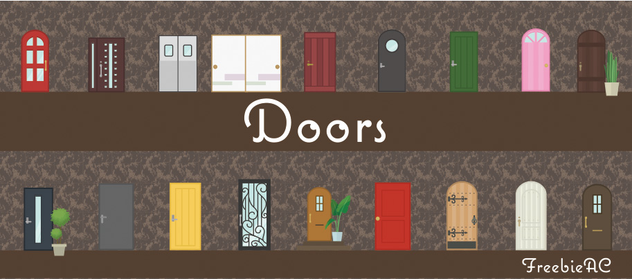 Minh họa các cửa khác nhau