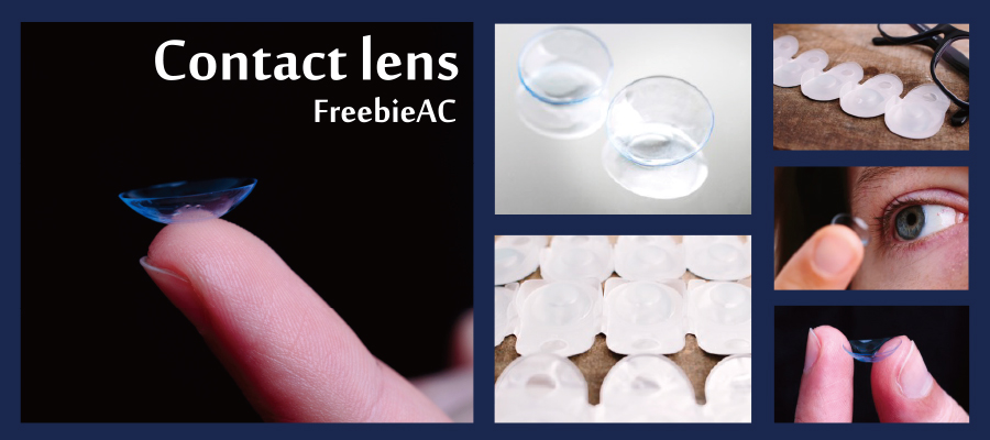 ภาพถ่ายของคอนแทคเลนส์