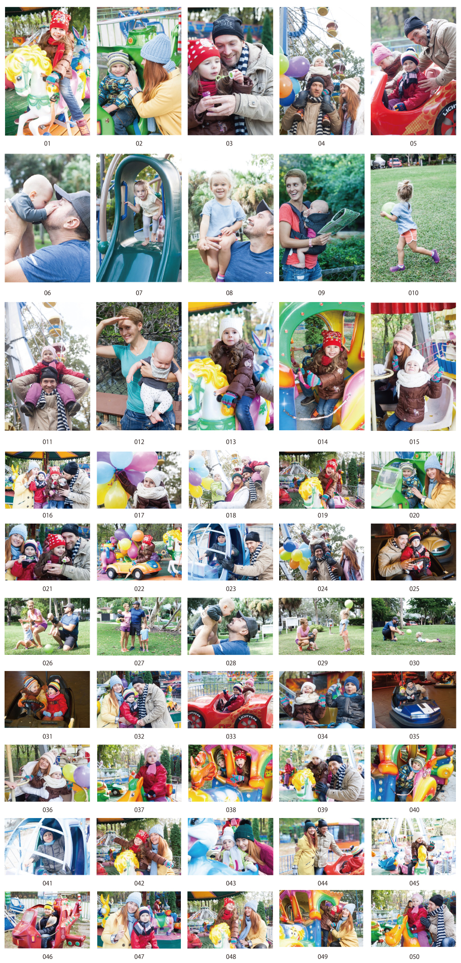 行楽の写真素材　遊園地編