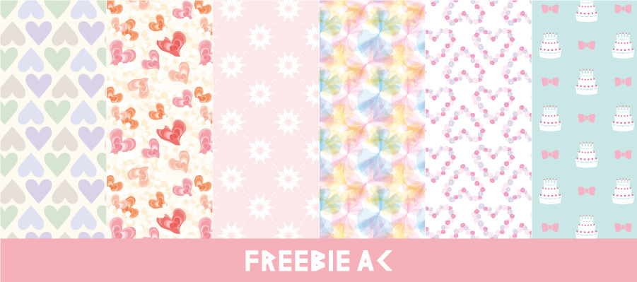 ウェディングパターン素材