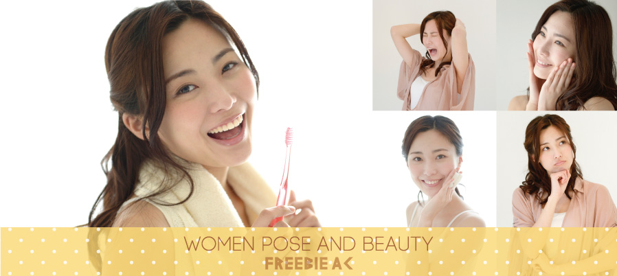 Women pose and beauty Stock Photos