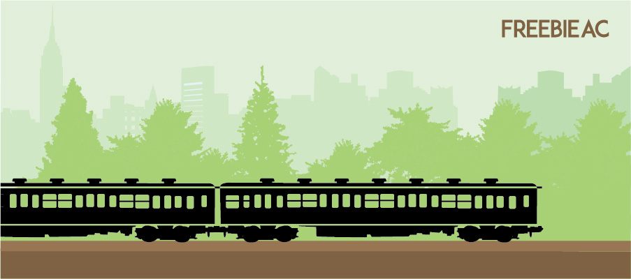 Train silhouette 