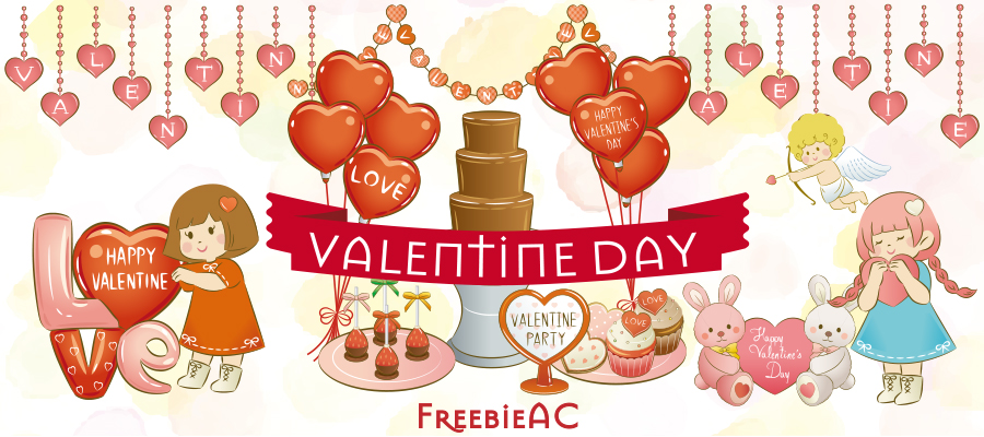 情人節插圖材料