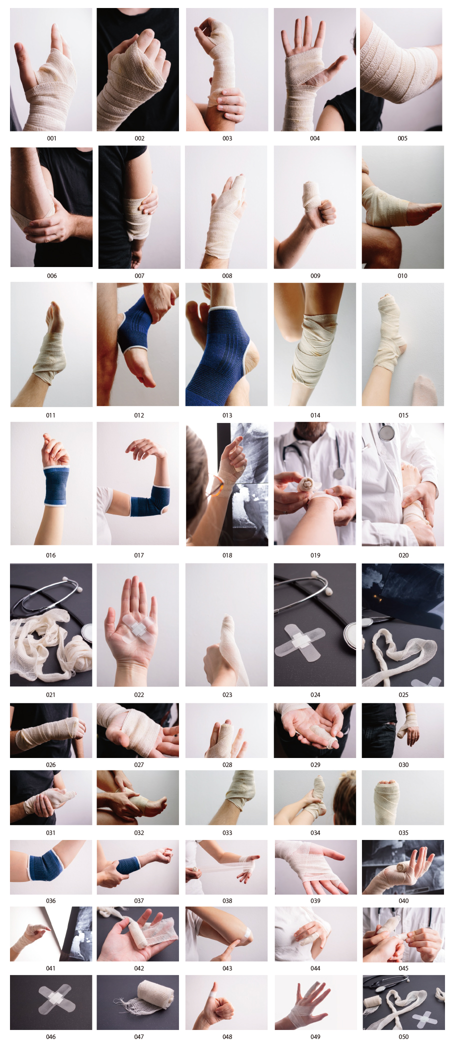 Ảnh của tài liệu ảnh bị chấn thương