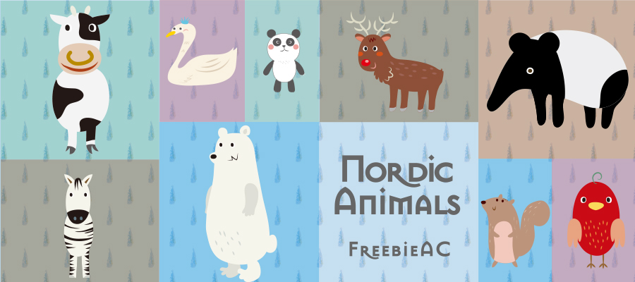 Nordic animal illustration