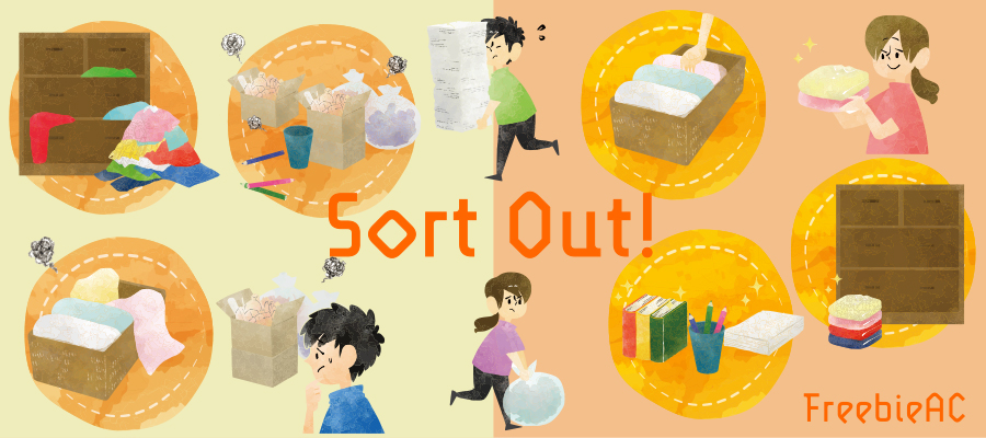 Sort out illustration