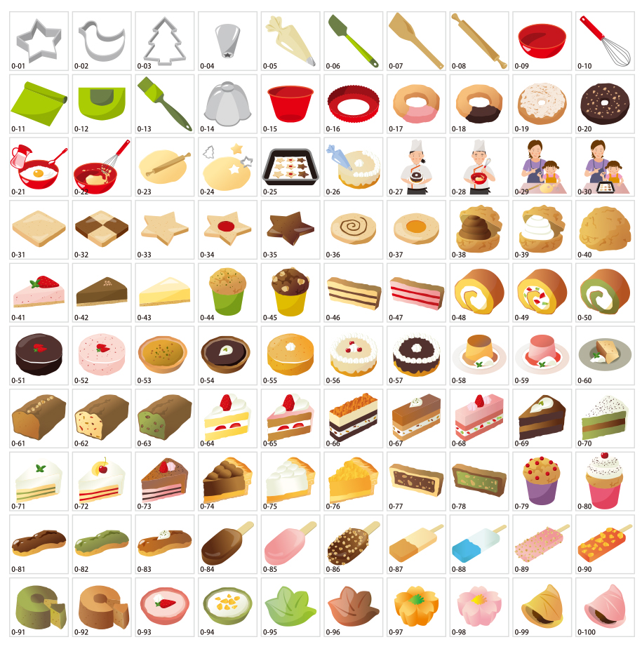Confectionery illustration