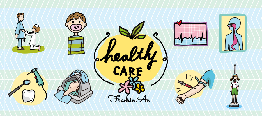 Handwriting healthcheck illustration