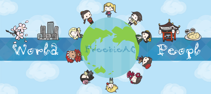 World people illustration