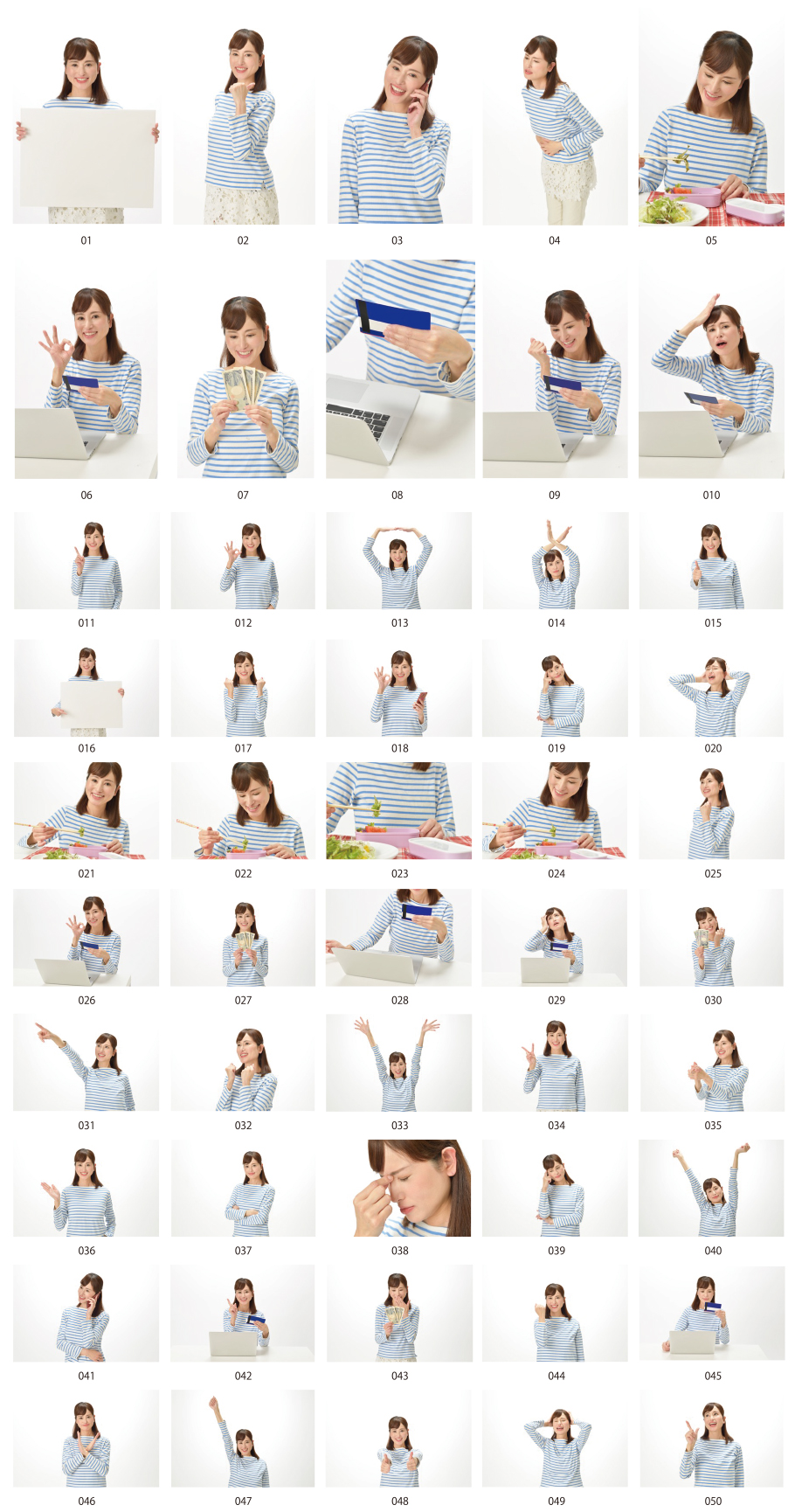 30多歲的女性照片構成照片素材第2卷