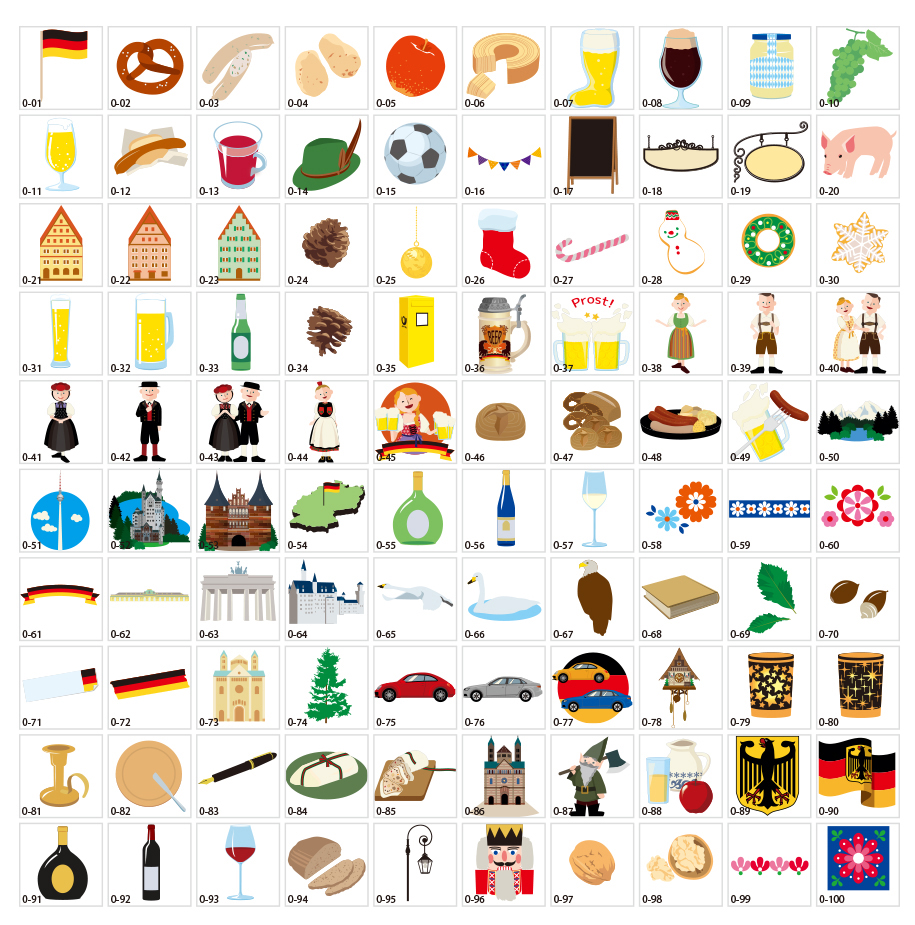 Germany illustrations