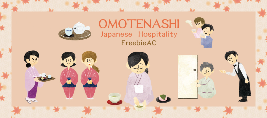 Omotenashi illustrations