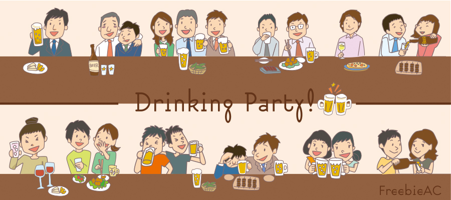 Tài liệu minh họa cho bữa tiệc uống