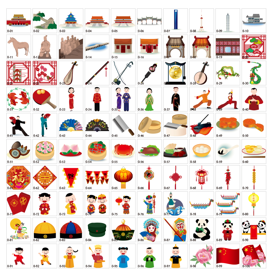 China illustrations