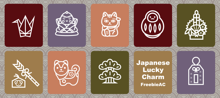 행운 아이콘 소재