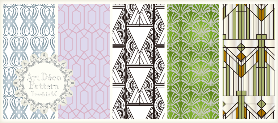 Art deco patterns