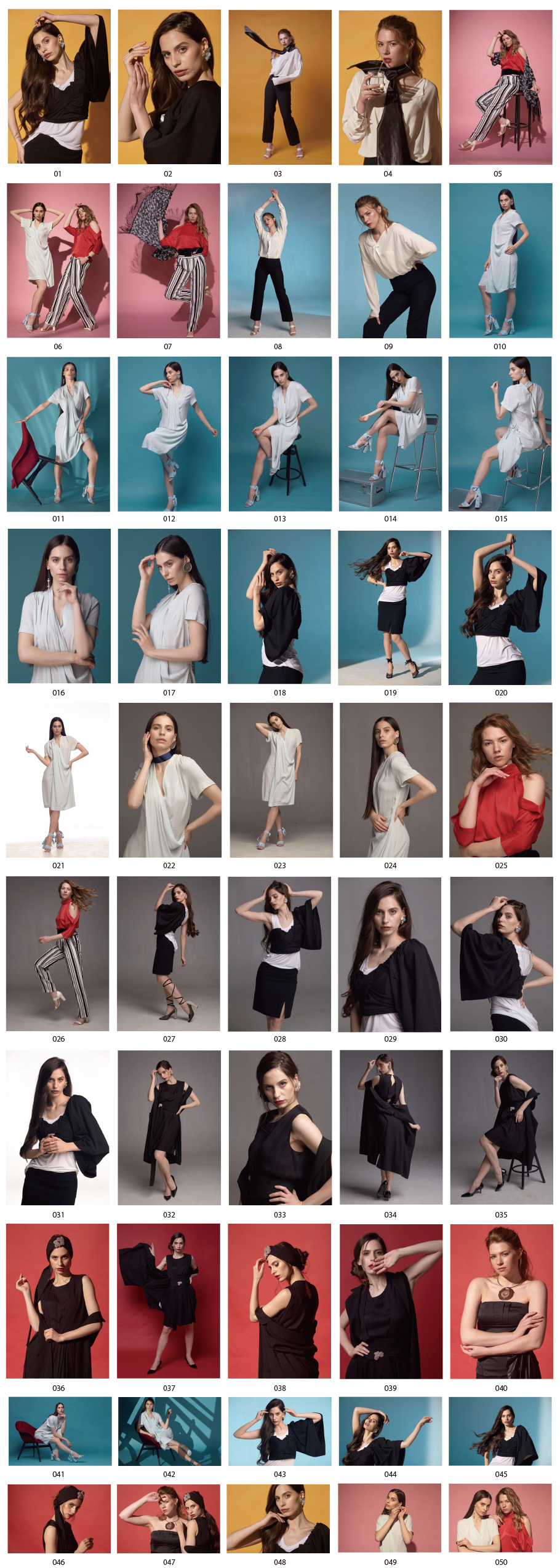 ファッショナブルな女性の写真