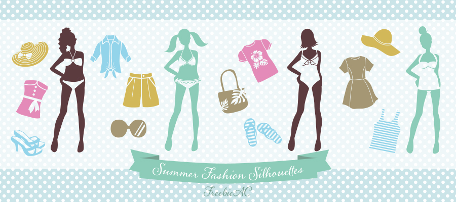 サマーファッションシルエット