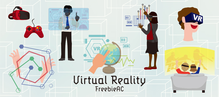 VR 일러스트 소재