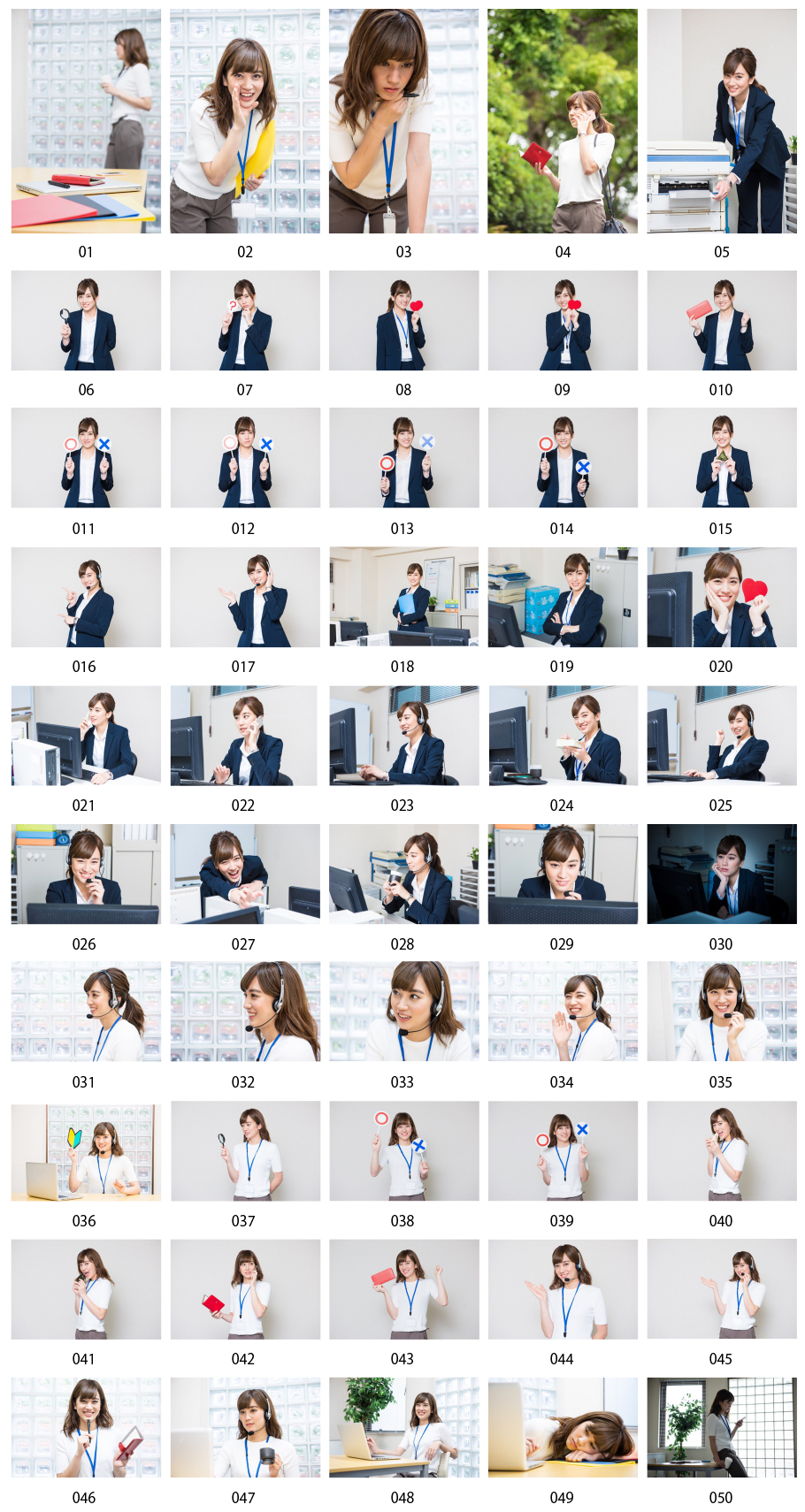 Operator picture material