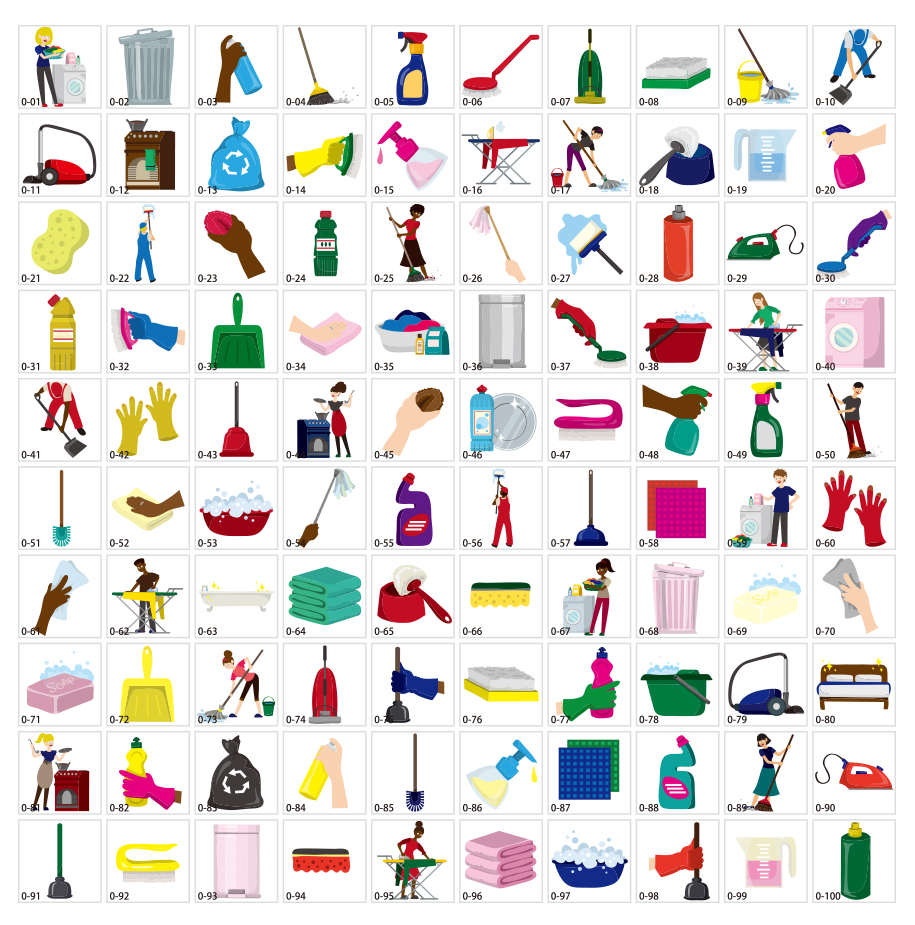 House work illustrations