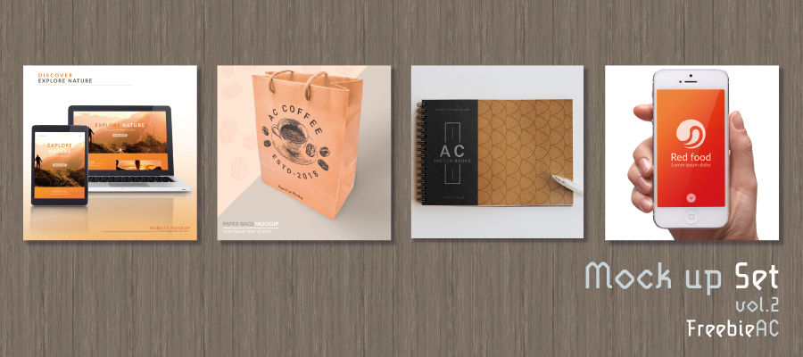 Mock-up mẫu vật liệu vol.2