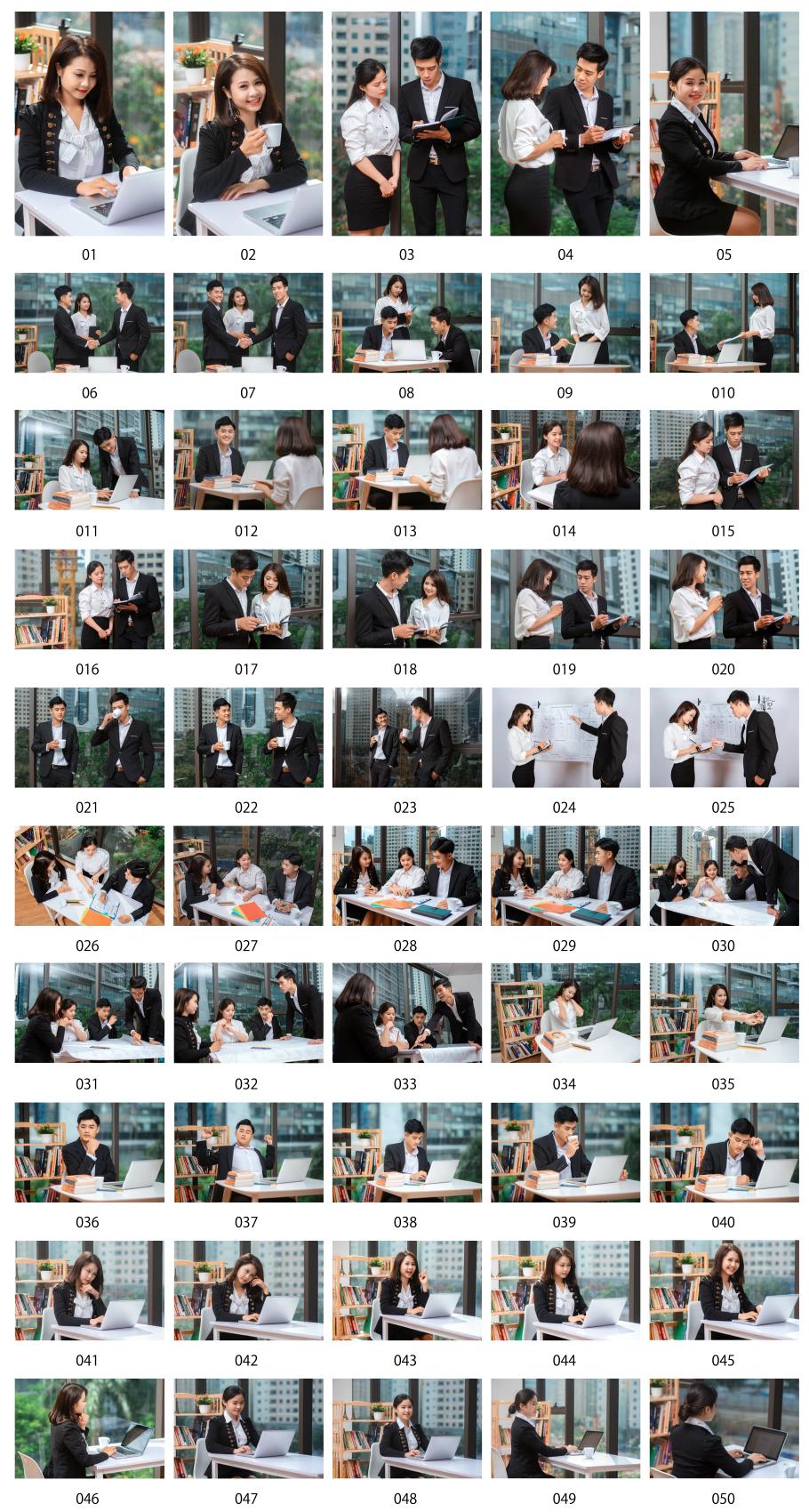 Photo materials of overseas offices