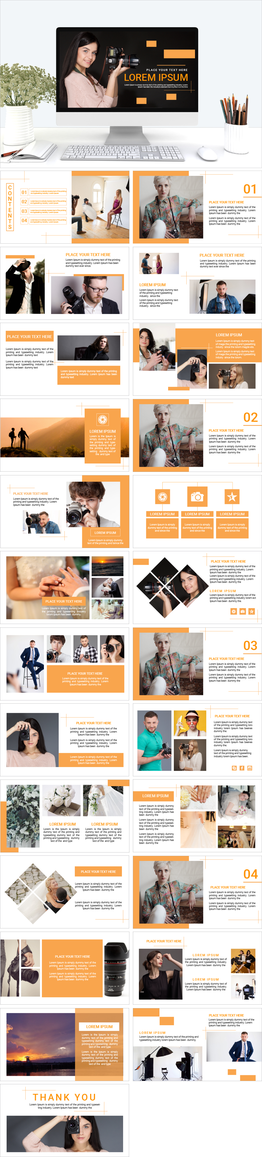 PowerPoint template material vol.2