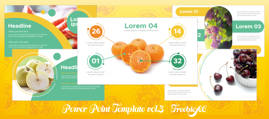 파워 포인트 템플릿 소재 vol.3