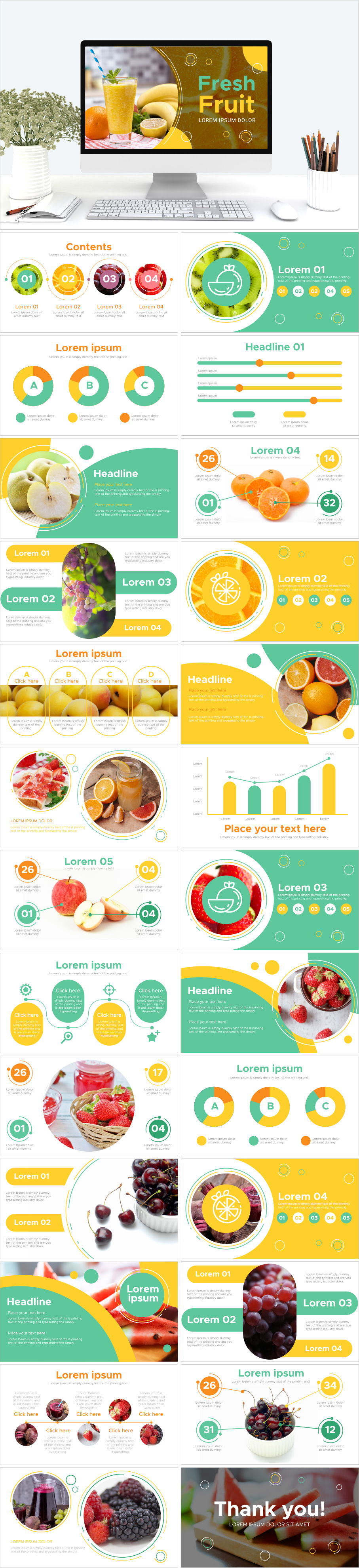 파워 포인트 템플릿 소재 vol.3